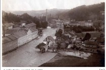 Povodeň Horní Maršov 30.7.1897, foto- www.scheufler.cz