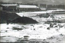 Povodeň v r. 1979, Náchod - Běloves, foto - Povodňový plán města Náchoda