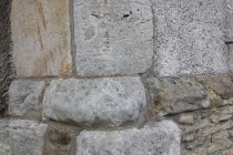 Kostel svatého Václava na Dobeníně, detail ostění