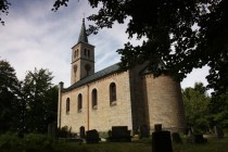 Evangelický kostel ve Stroužném (Pstražna, Straussdorfel)