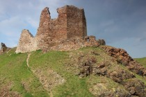Zřícenina hradu Lichnice je jedním ze dvou posledních míst,