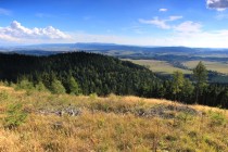 Javoří hory -  hraniční hřeben nad Vižňovem