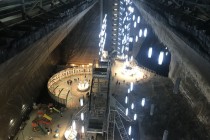 Turda - solné doly. Největší podzemní prostory v Evropě...