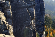 Teplické skály - na Chrámových stěnách 