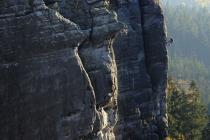 Teplické skály - na Chrámových stěnách 