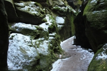 Teplické skaly - na Sibiři 