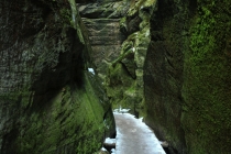 Teplické skaly - na Sibiři 