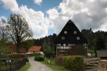 Umlaufův statek - původní hrázděný dům, Adršpach 