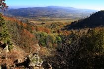 Góry Suche - výhled z Rogowce