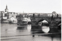 Praha, povodeň 1890, foto- www.scheufler.cz 